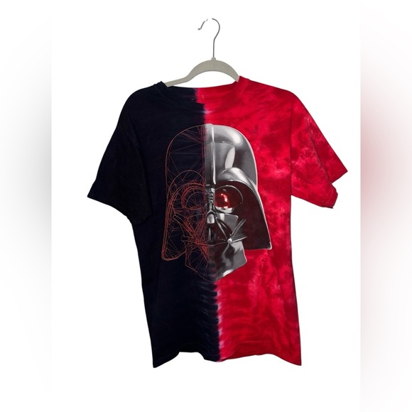 Disney Parks Star Wars Darth Vader Tie-Dye T-Shirt Medium - Picture 1 of 4